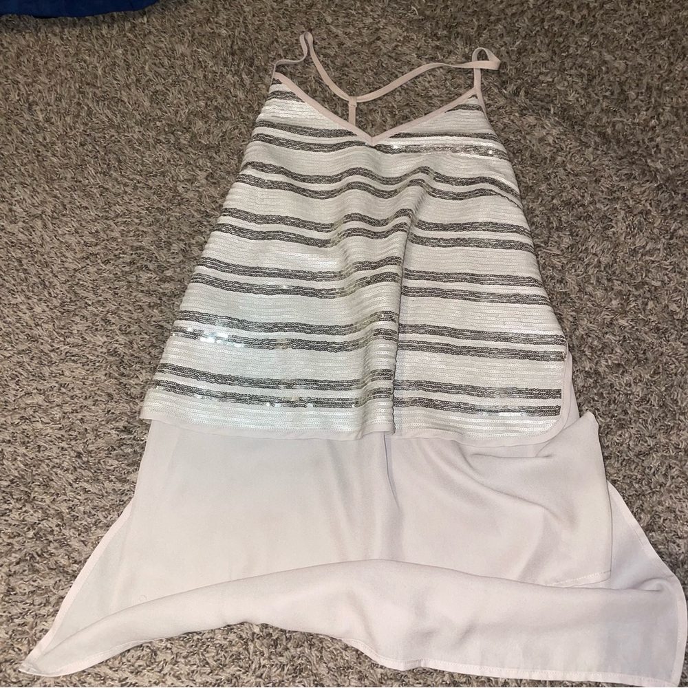 Long sparkle cami blouse
